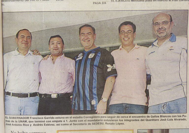 15 años de cárcel, a coacusado de Collado por caso “Caja Libertad”; en la foto con un exgobernador del PAN