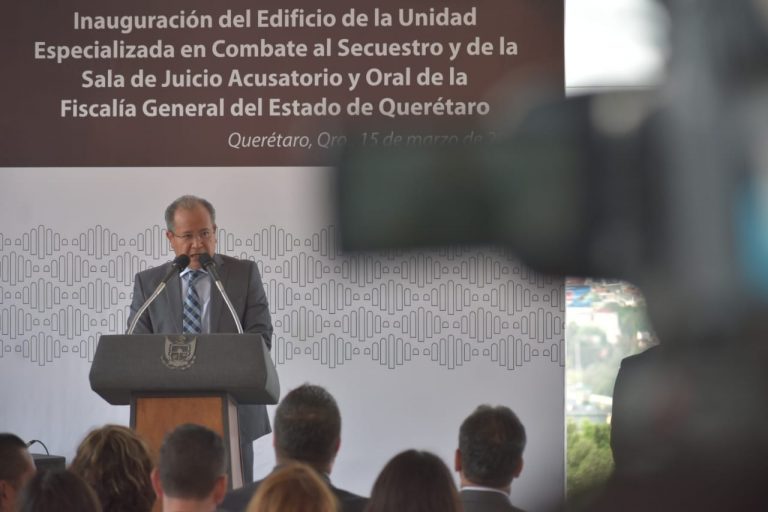 Inauguran edificio de la Unidad de Combate al Secuestro en Querétaro