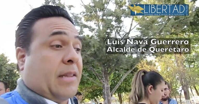 Luis Bernardo Nava Guerrero, alcalde de Querétaro.