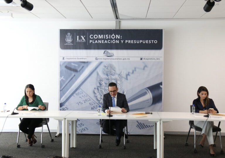 Comisión de Presupuesto del Congreso de Querétaro.