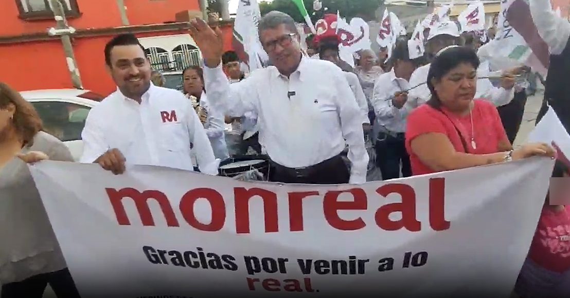 En Querétaro estuvo Ricardo Monreal Avila.