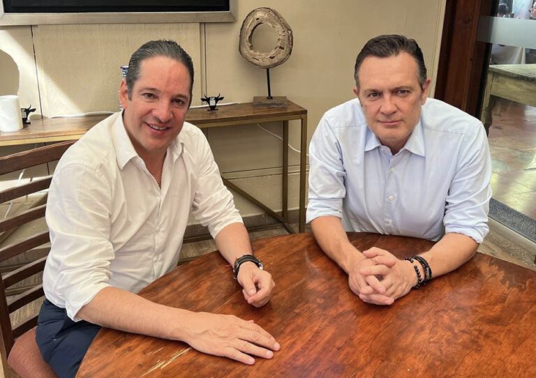 Mauricio Kuri González y Francisco Domínguez Servién.