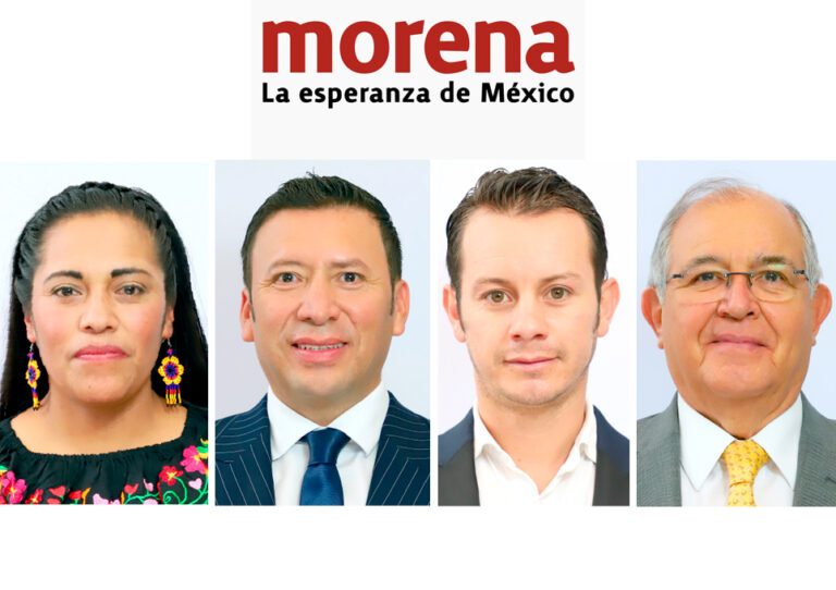 Legisladores del Partido Morena en Querétaro.