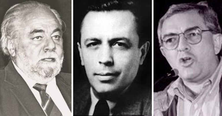 Manuel J. Clouthier, Manuel Gómez Morín, Carlos Castillo Peraza.