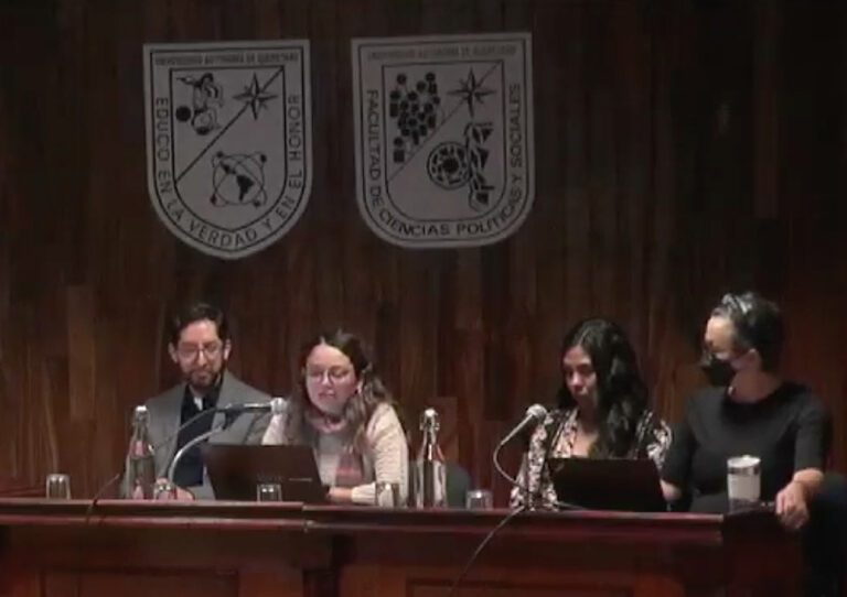 Presentación del Informe "Escasez provocada en la zona metropolitana de Querétaro".