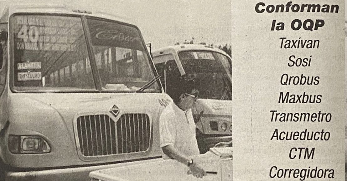 Tendrá el transporte de Querétaro, tarjeta de prepago.