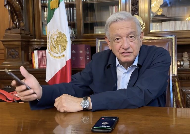 Andrés Manuel López Obrador, presidente de México.