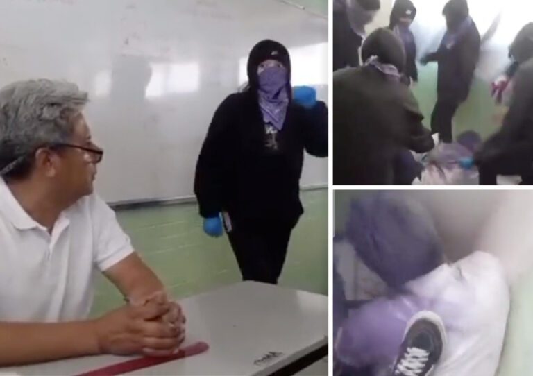 Golpean a profesor a quien acusan de acoso en escuela