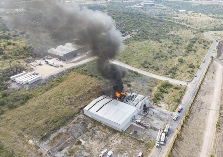 Incendio en El Marqués, Querétaro