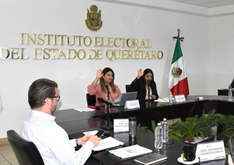 Sesión de la Comisión Transitoria para la Formación del Funcionariado y Evaluación del Proceso Electoral Local 2023-2024.