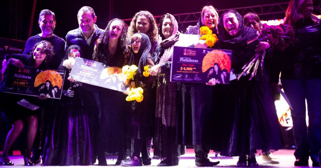 Premiación del Concurso de plañideras 2023.
