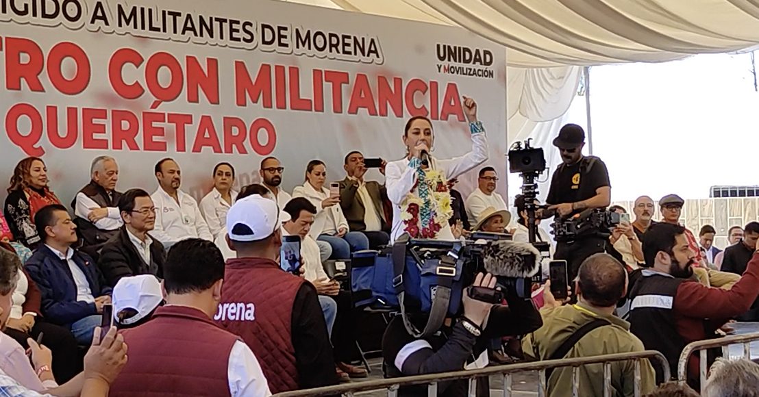 Ya va a tocar Querétaro, dice Sheinbaum al hablar de gobernar con honestidad