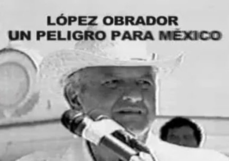AMLO, spot un peligro para México 2006.