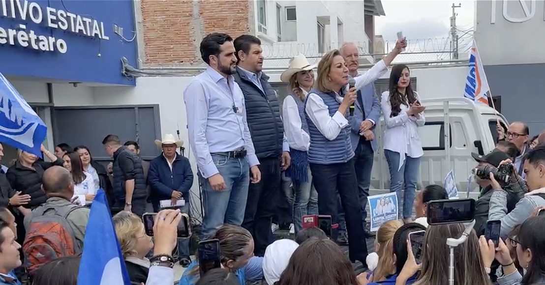 En su registro en el PAN, Murguía y Dorantes llaman a cuidar Querétaro