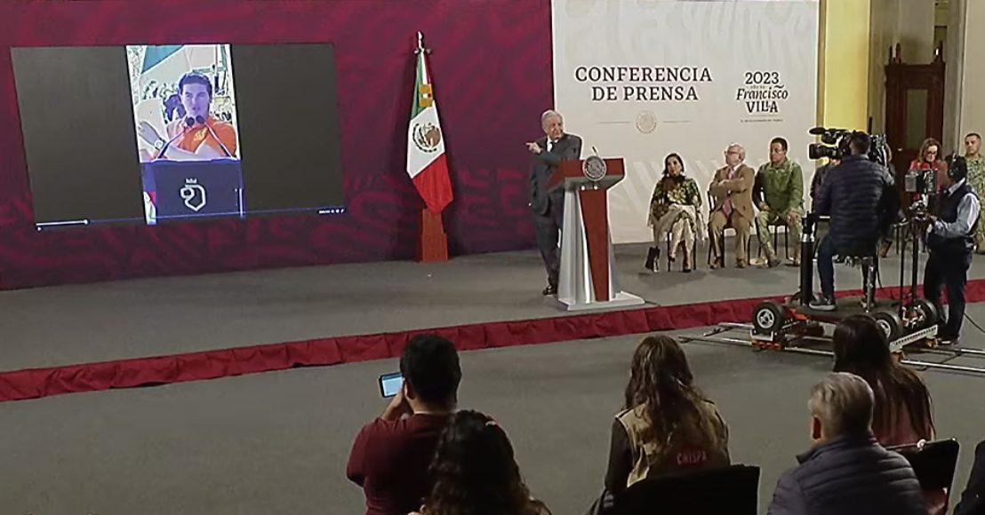 Es buenísimo, AMLO difunde video de Samuel García denunciando chantajes del PRI y PAN