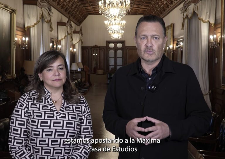Gobernador anuncia apoyo a la Universidad Autónoma de Querétaro.