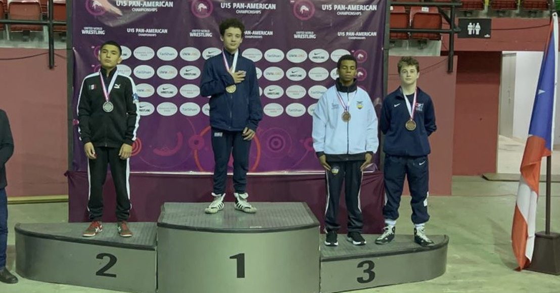 El atleta Jorge Ríos obtuvo la medalla de oro en el torneo de lucha de Panamá