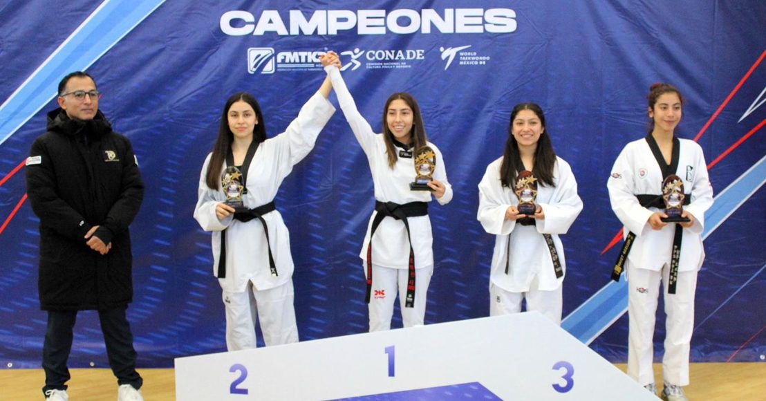 Logran 21 medallas en torneo de Taekwondo en la Ciudad de México.