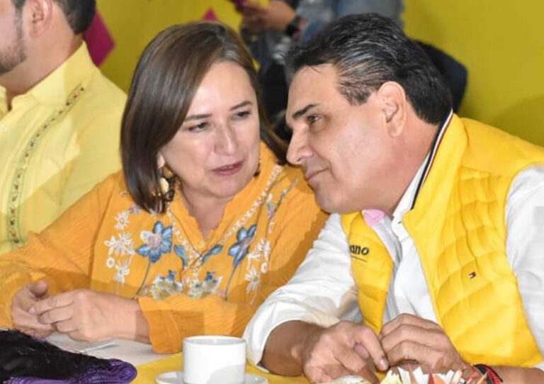 Xóchitl Gálvez Ruiz y Silvano Aureoles Conejo.