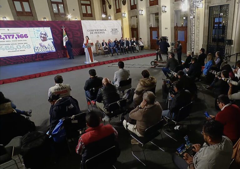 Conferencia de AMLO hoy. Adelantarán pagos de Bienestar.
