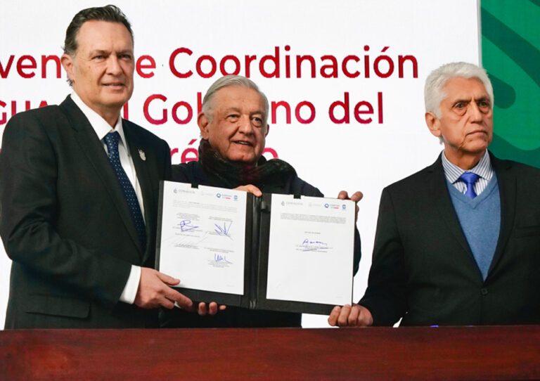 Convenio Conagua Gobierno Estatal de Querétaro.