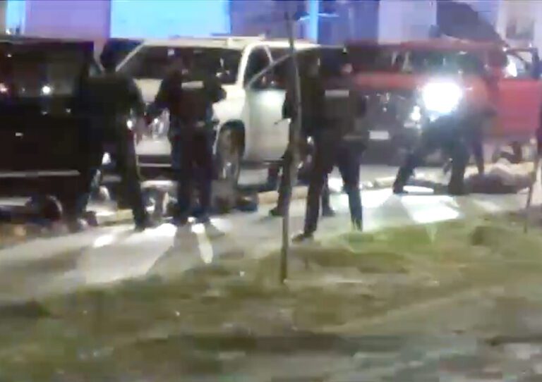 Querétaro, detenidos en Avenida de la Luz.