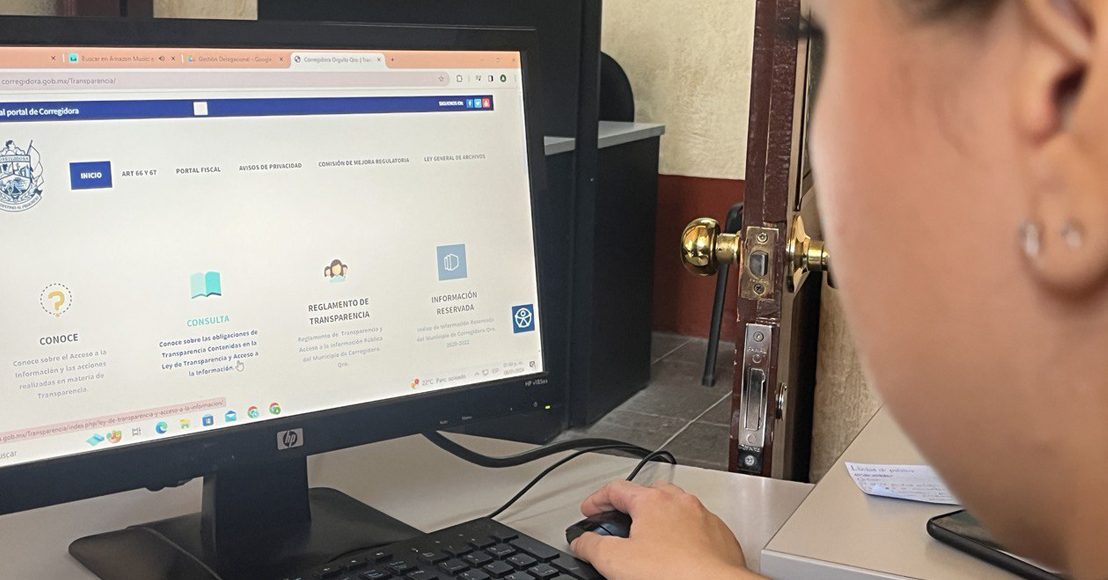 Difunden que Corregidora obtuvo 93.63 por ciento en estudio de transparencia