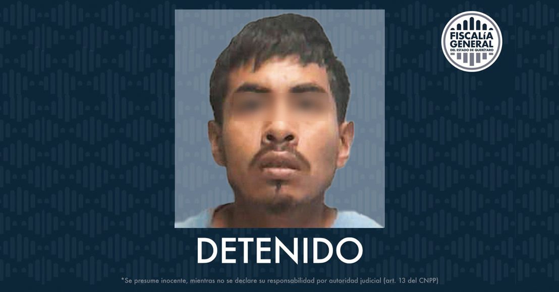 Informan de la vinculación a proceso de acusado de causar la muerte de una mujer en el Centro Histórico de Querétaro.