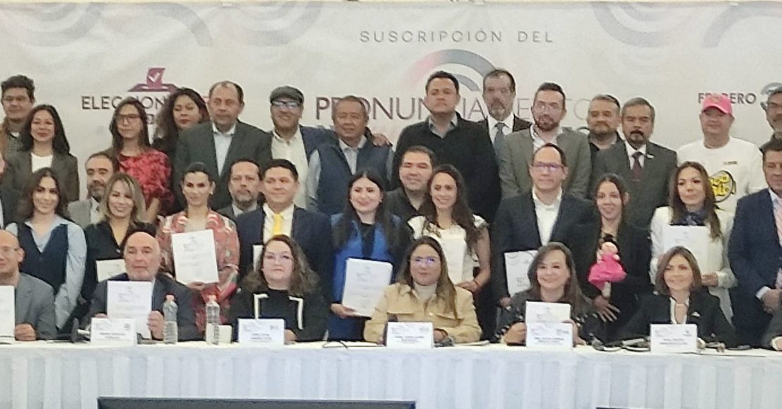 Firman acuerdo para un proceso electoral limpio en Querétaro
