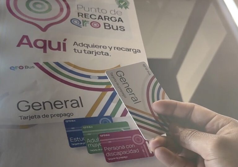 Puntos de recarga de tarjetas Qrobús, Querétaro