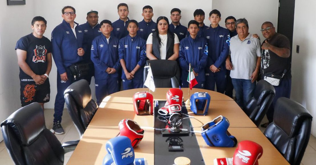 Boxeadores de San Juan del Río.