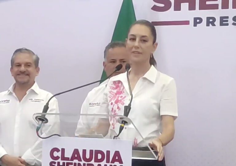 Claudia Sheinbaum Pardo en Querétaro.