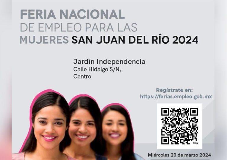 Feria de empleo para mujeres en San Juan del Río, Querétaro
