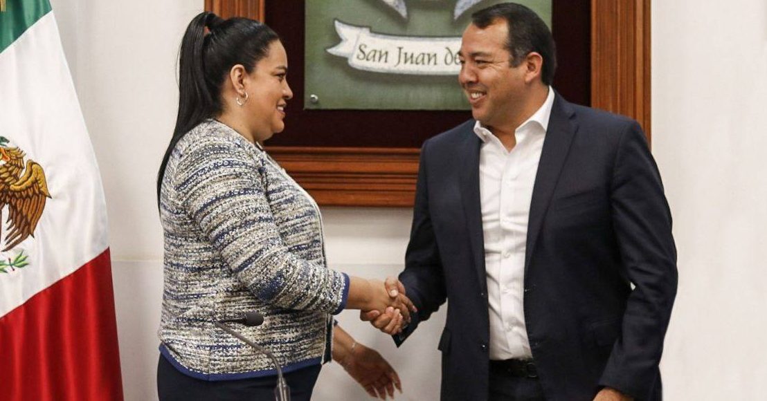 Sandra Camacho Rojo y Roberto Cabrera Valencia San Juan del Río.