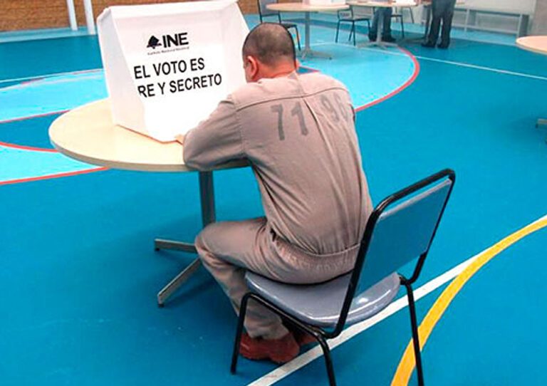Voto y prisión preventiva en México.