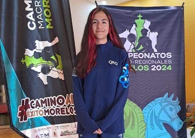 Ajedrecista queretana pasa a los Juegos Nacionales Conade.