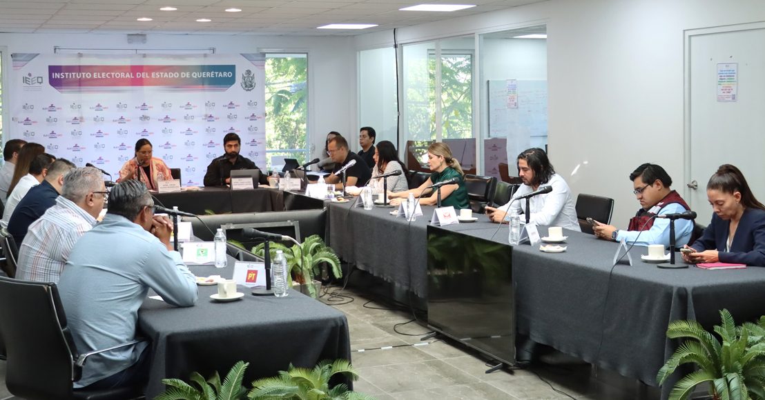 Sesión de Consejo General del IEEQ Querétaro.