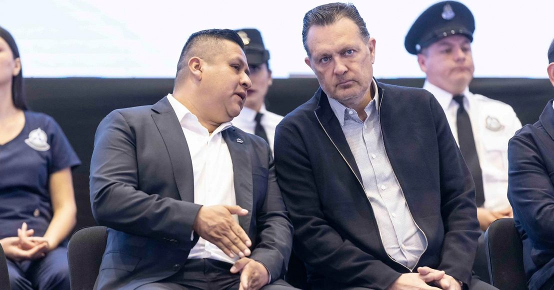 Mauricio Kuri González y Gustavo López Acosta