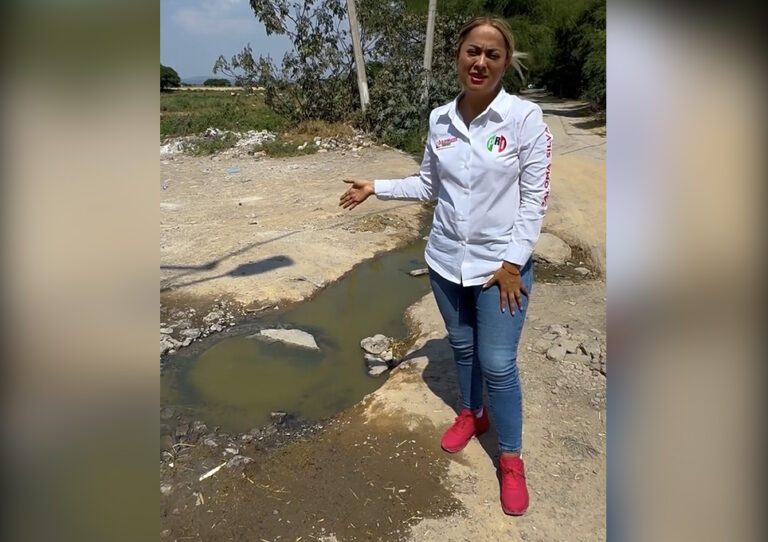 Paloma Silva, candidata a la presidencia municipal de Pedro Escobedo.