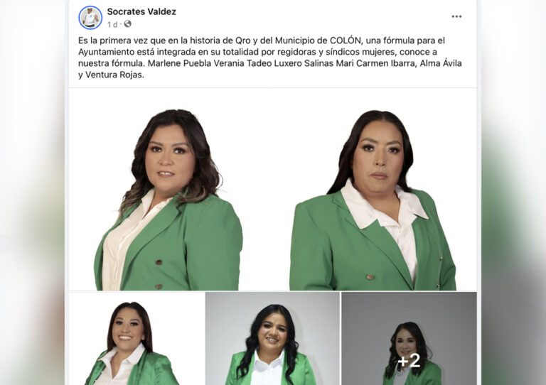 Candidato presume que en su equipo al ayuntamiento la totalidad son mujeres