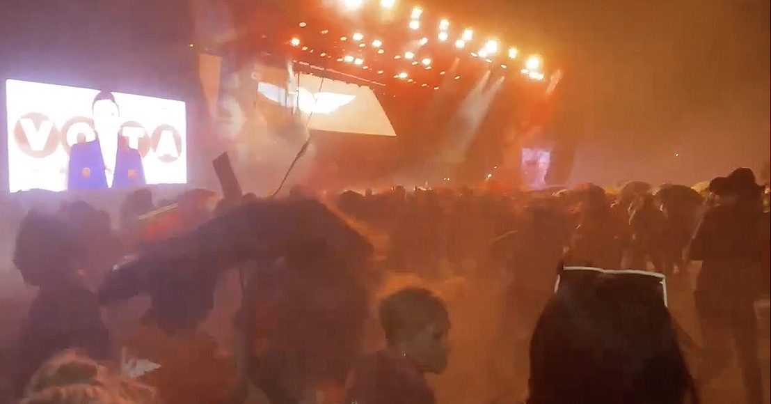 Acto de Movimiento Ciudadano en Nuevo León.