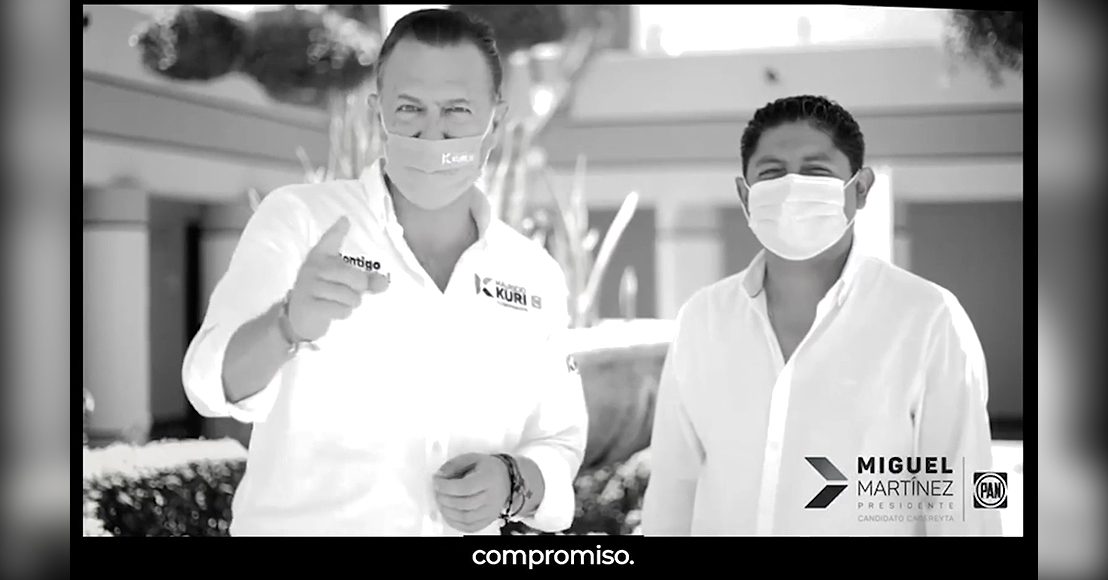 Candidato recuerda promesa del gobernador y del alcalde del PAN, de agua 24/7 para Cadereyta