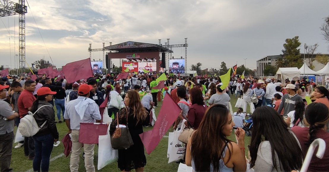 Cierre de campaña de Chema Tapia Querétaro