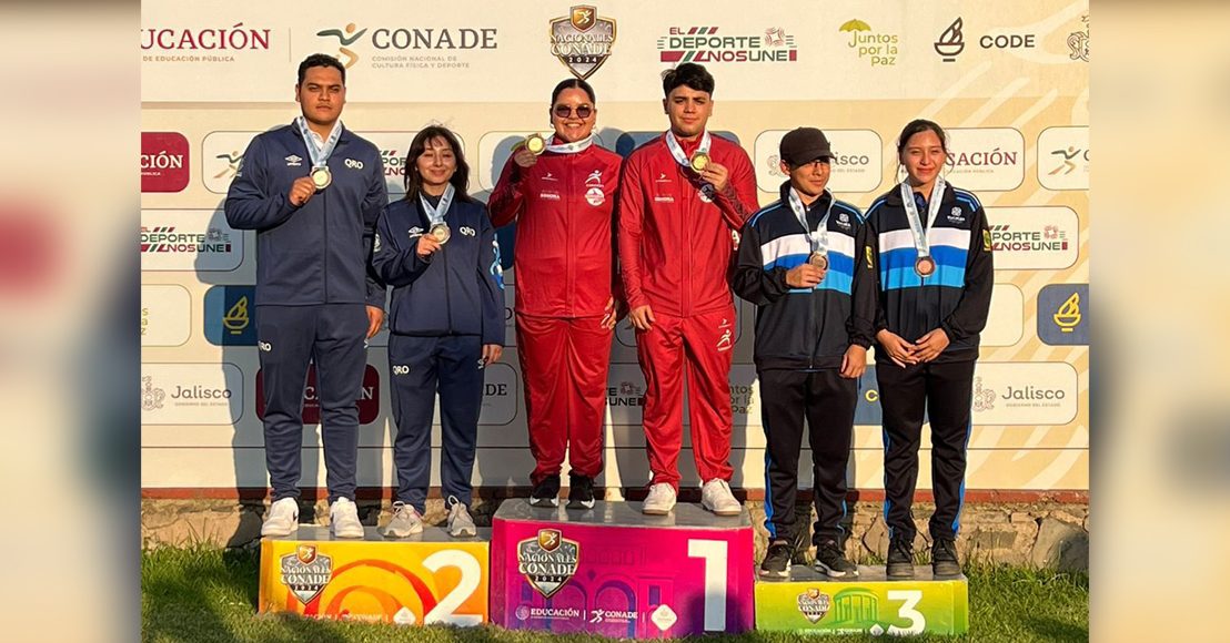 Equipo de Tiro Deportivo de Querétaro obtiene 10 medallas en Nacionales Conade