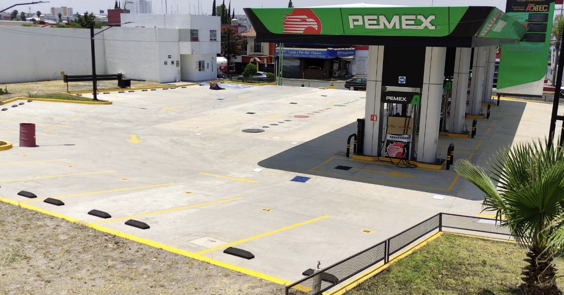 Gasolinera Pemex Querétaro