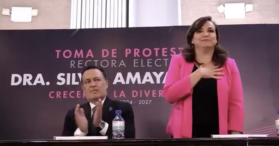 El gobernador del estado de Querétaro y rectora de la UAQ