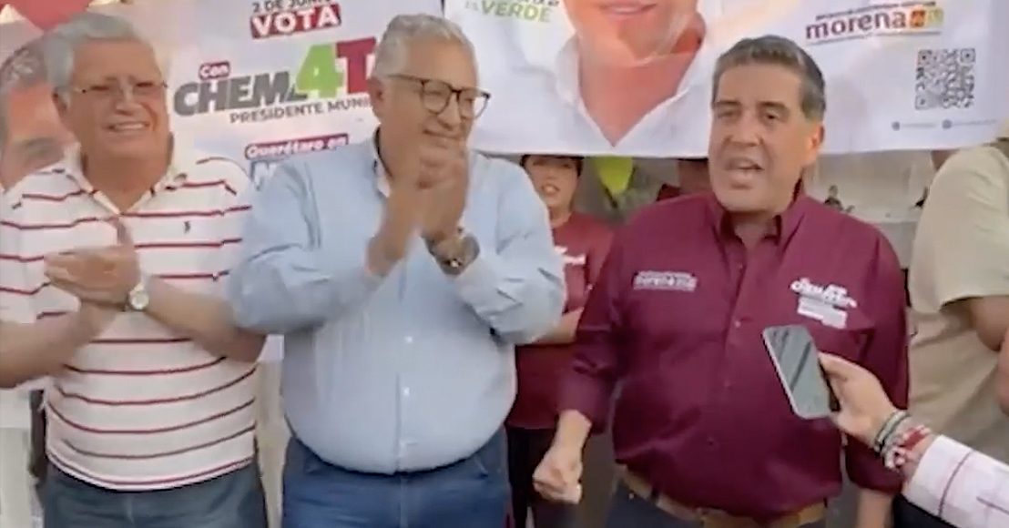 José María Tapia Franco, candidato de Morena, PT y Partido Verde.