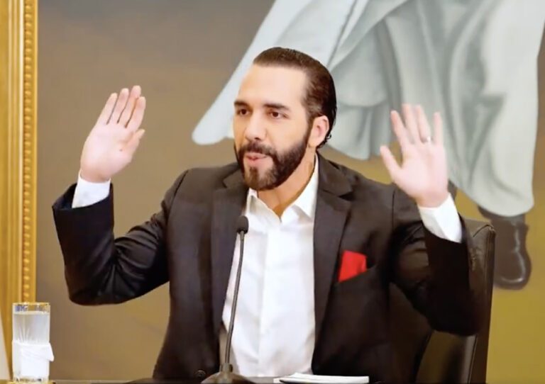 El Salvador Nayib Bukele Ortez.