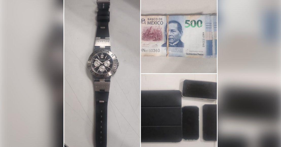 Policía Estatal informa detención de presuntos ladrones de relojes de lujo en Querétaro