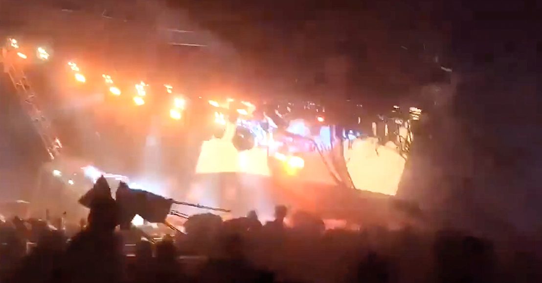 Reportan nueve personas fallecidas tras colapso de escenario en acto de Máynez